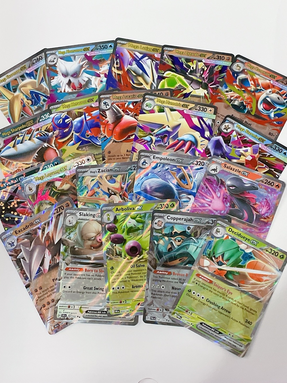 Pokemon EX Lot Trading Cards